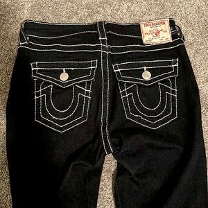 True Religion Jennie Curvy Mid Rise Super Skinny Jeans